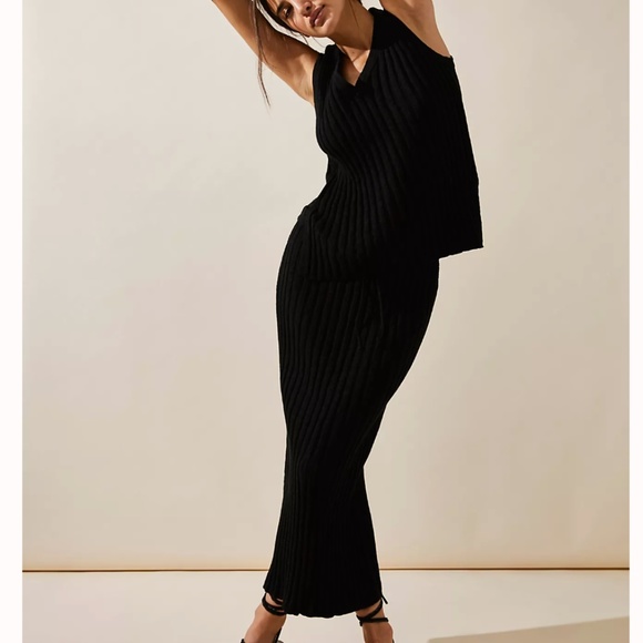 Free People Sweaters - NWT Free People Veda Sweater Set - Black